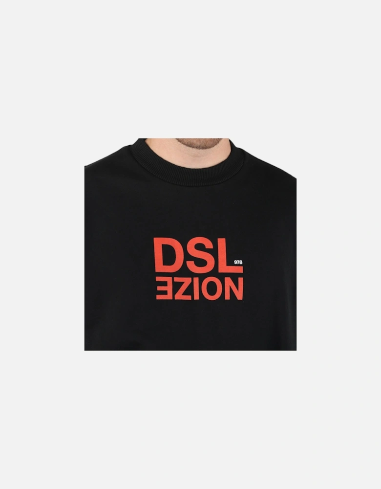 S BAY XA Mens Pullover Sweatshirt Black