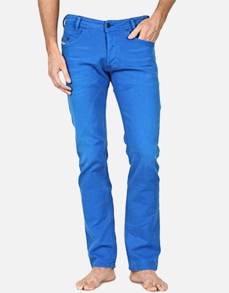 IAKOP 0111D Mens Jeans Regular Slim Fit Cotton Stretch Casual Denim Pants