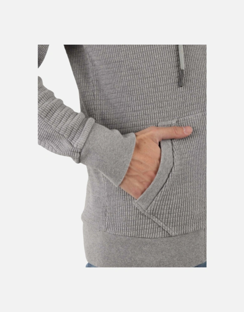 S ADAM FELPA Mens Hoodies Plain Casual Grey Top Zipper Hooded Sweatshirts