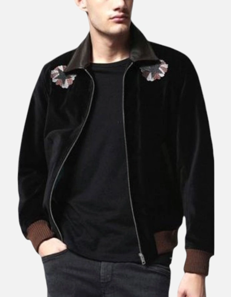 J VARADERO 900 Mens Bomber Jacket Velvet Cotton Winter Outwear Coat