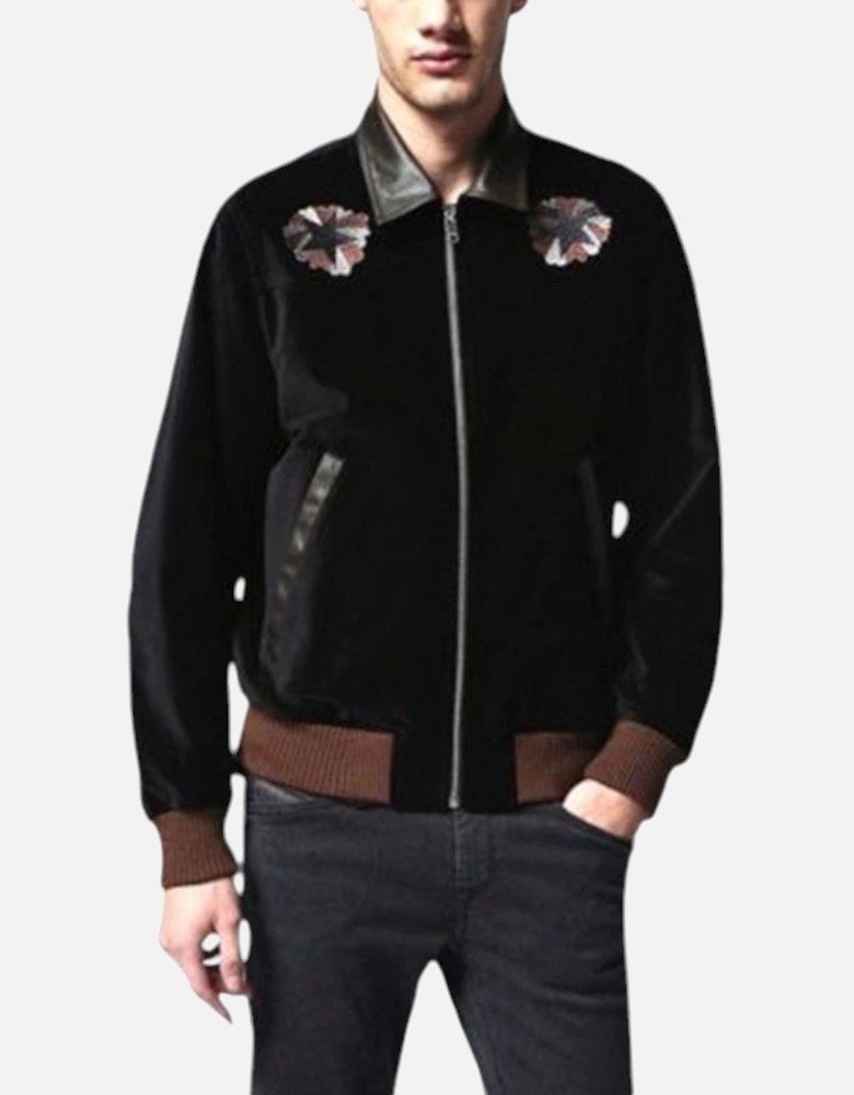 J VARADERO 900 Mens Bomber Jacket Velvet Cotton Winter Outwear Coat