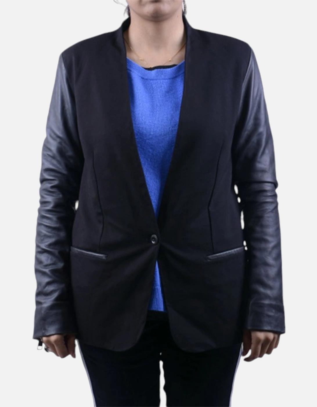 L WALY Womens Suit Separate Casual Blazer, 5 of 4