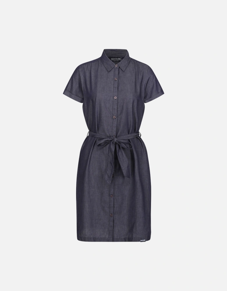 Womens Rema Cotton Shirt Dress