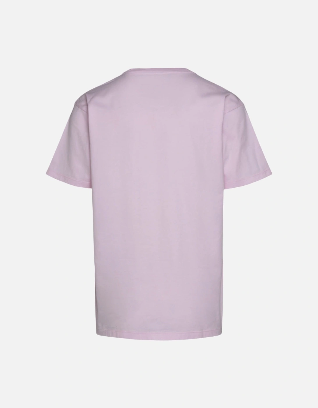 Blueberry Logo Oversized Fit Pink T-Shirt