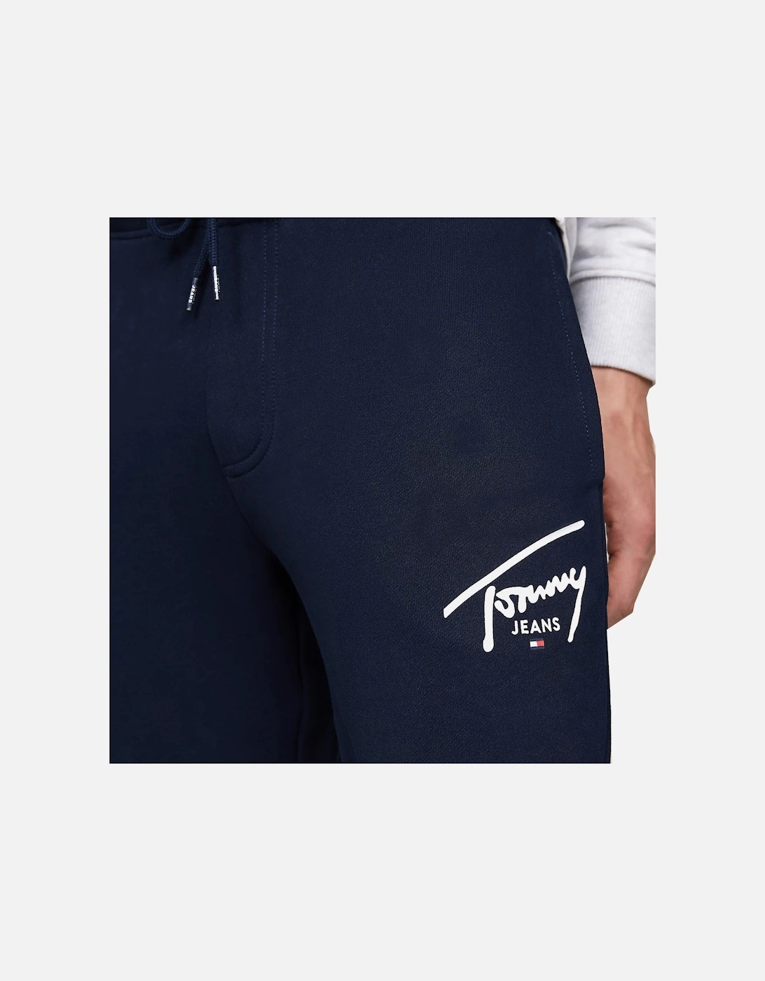 Signature Logo Graphic Slim Joggers Dark Night Navy