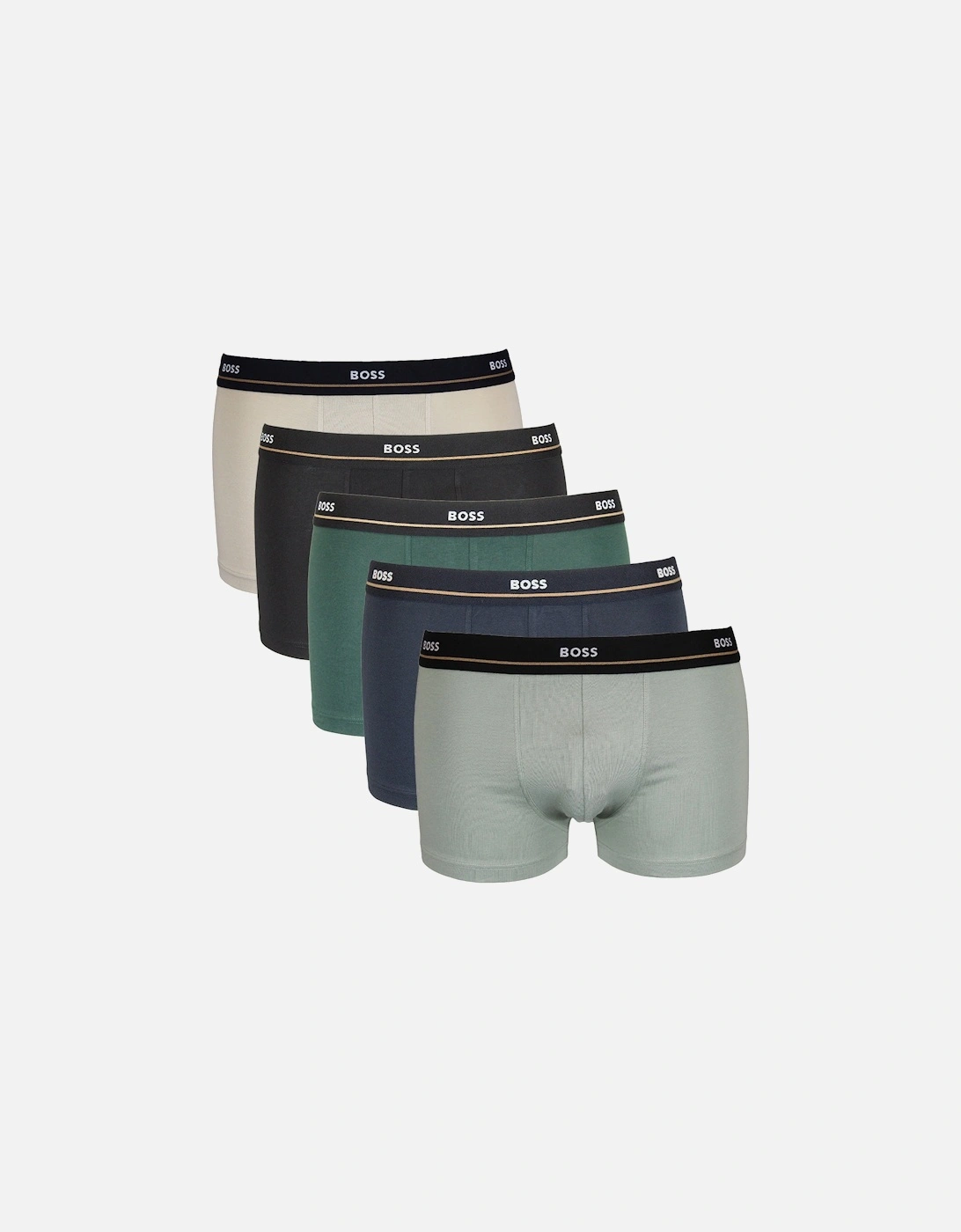 5-Pack Essential Boxer Trunks, Multi, 8 of 7
