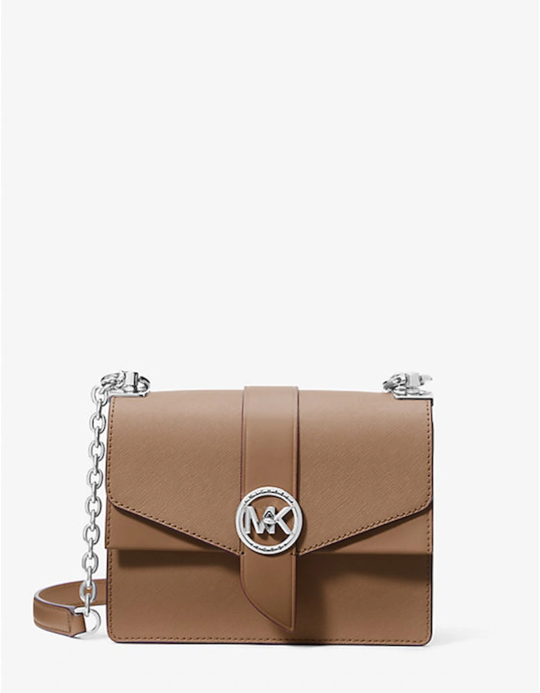 Greenwich Small Saffiano Leather Crossbody Bag