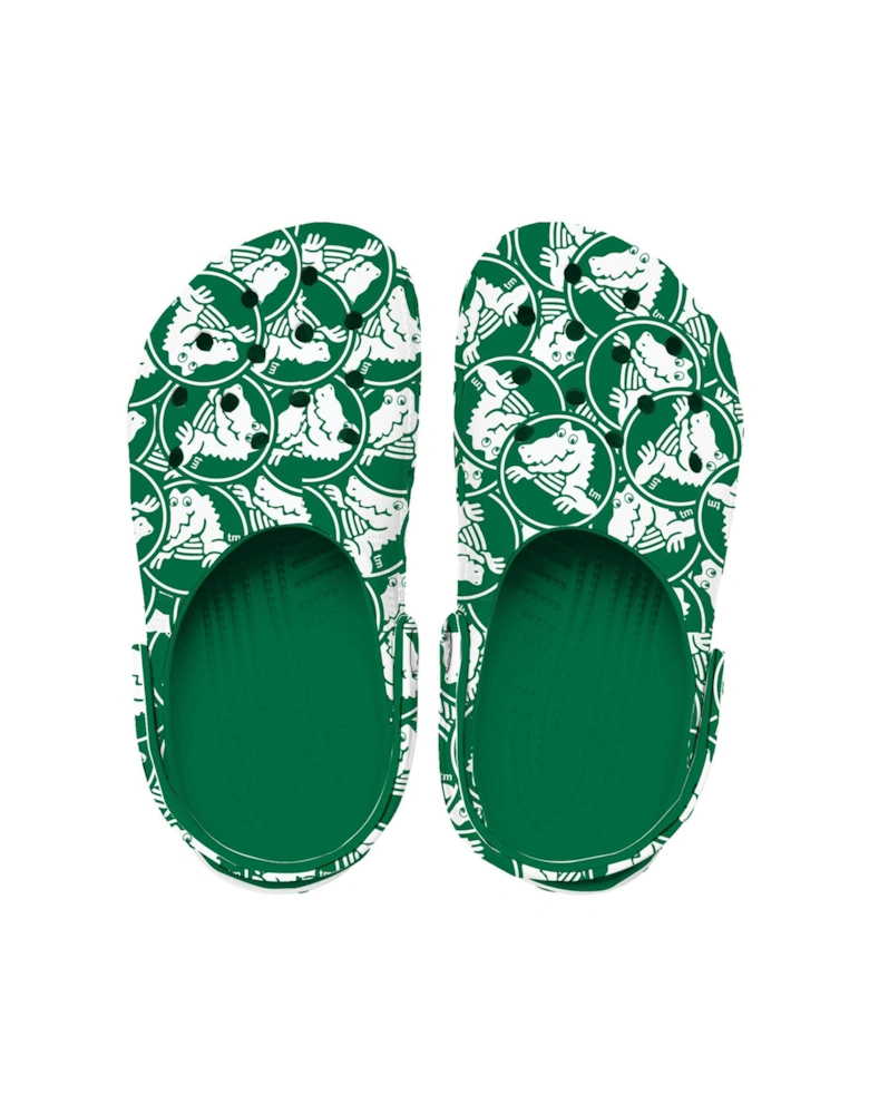 Classic Duke Print Clog Sandal - Green