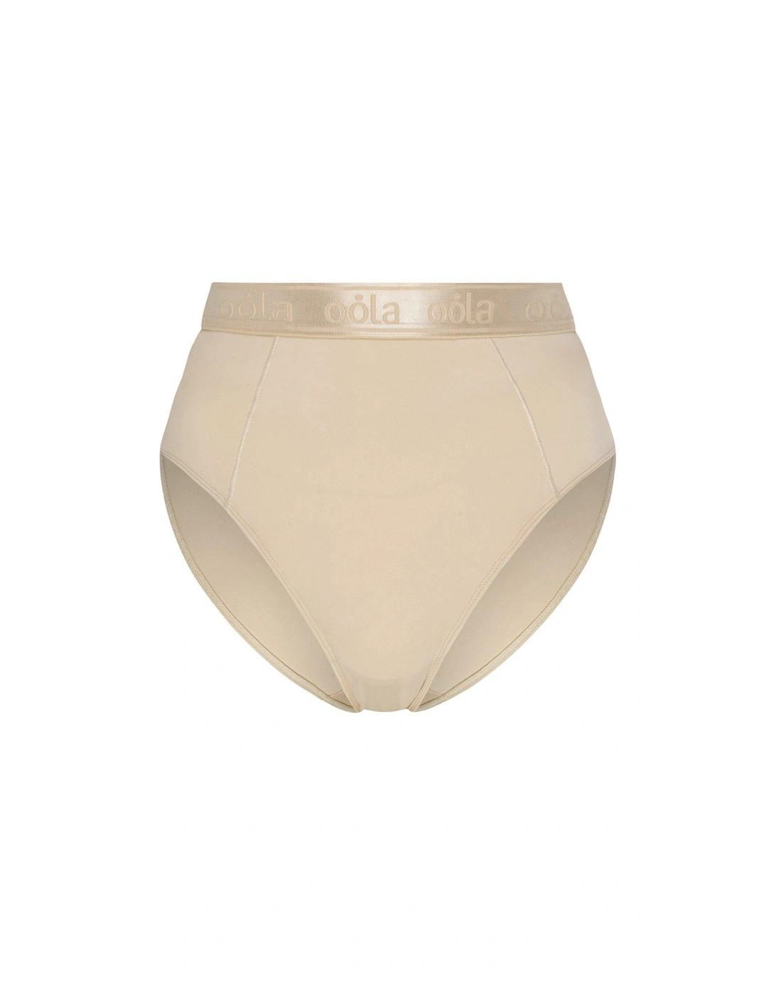 Control High Waist Brief - Light Beige