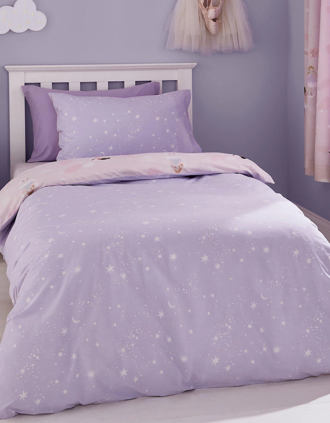 Dancing Fairies Duvet Cover Set - Pink