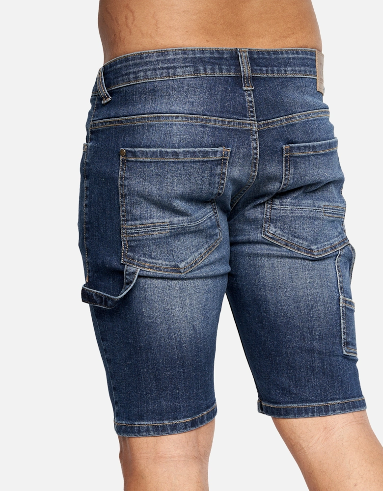 Mens Carpenter Denim Vintage Shorts