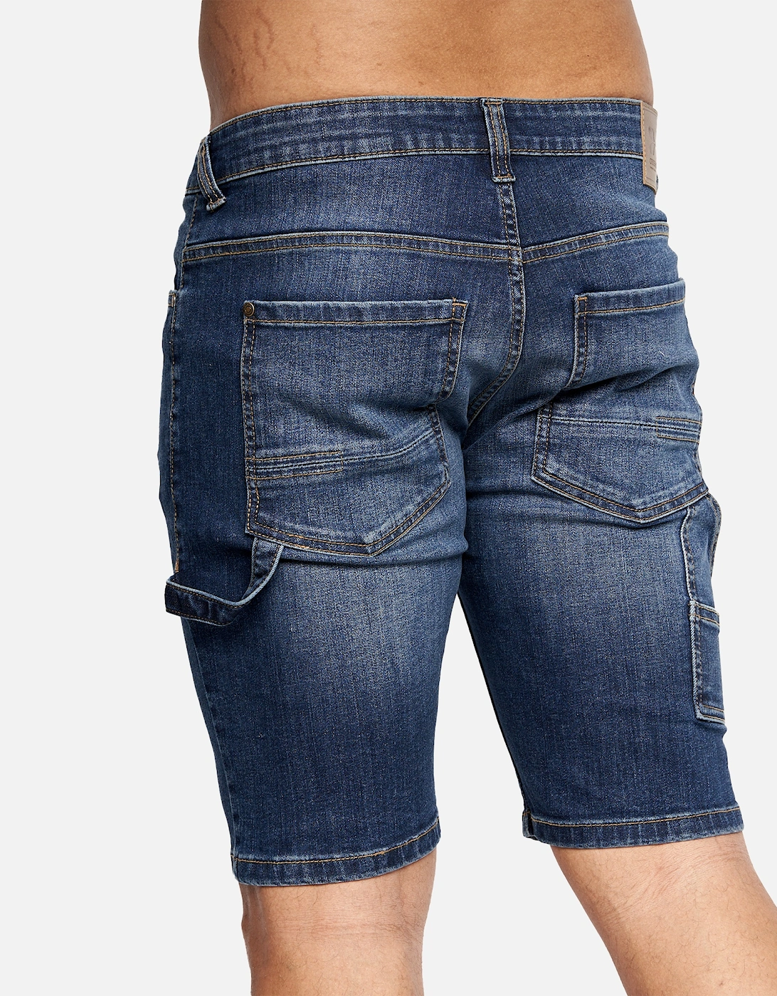 Mens Carpenter Denim Vintage Shorts