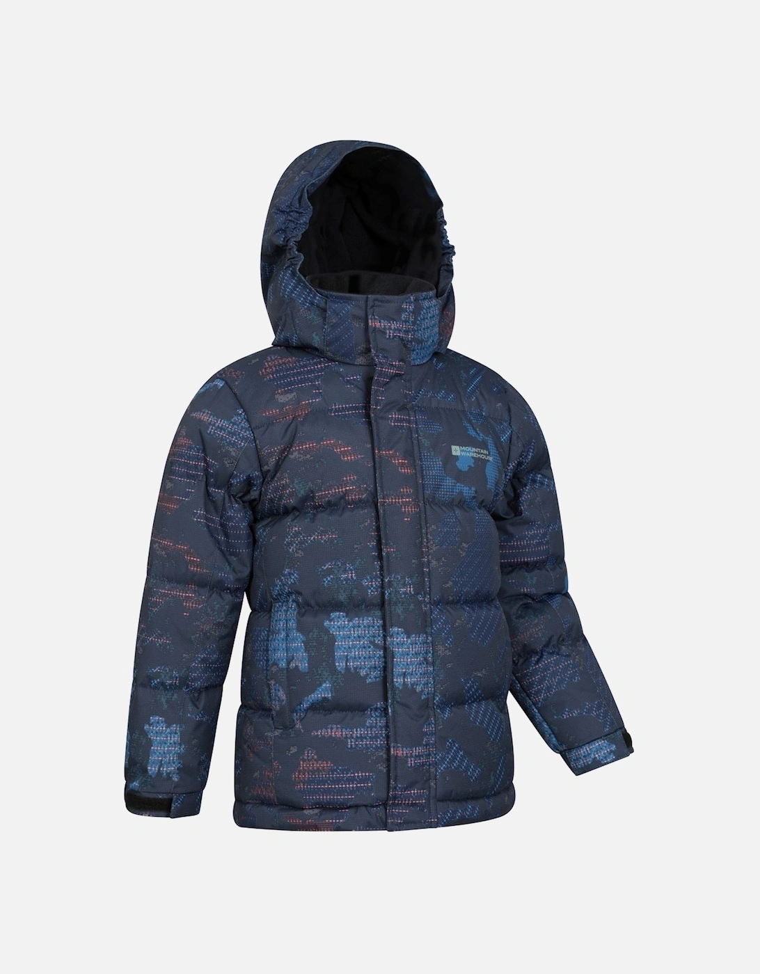 Childrens/Kids Snow II Printed Water Resistant Padded Jacket