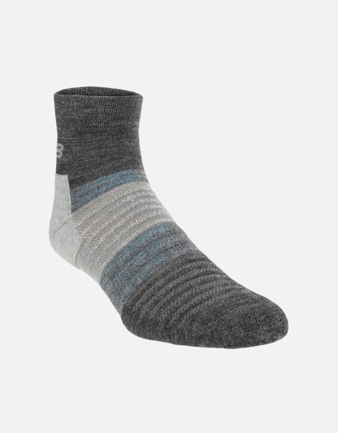 Merino Mid Sock - Grey/Melange