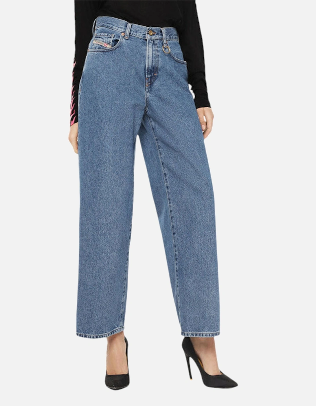 WIDEE 0077V Womens Jeans Denim Regular