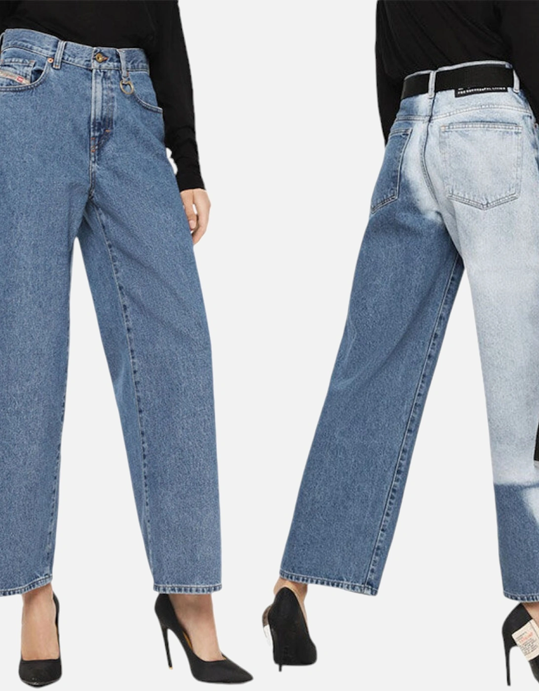 WIDEE 0077V Womens Jeans Denim Regular, 8 of 7