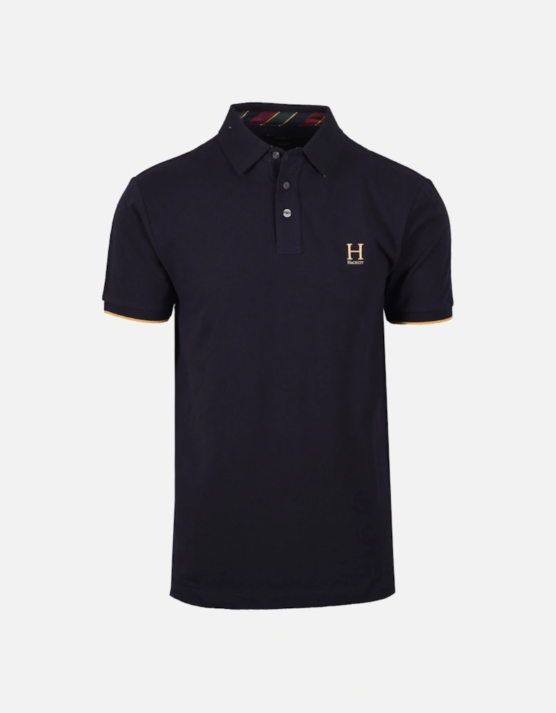 H Logo Polo Midnight Blue