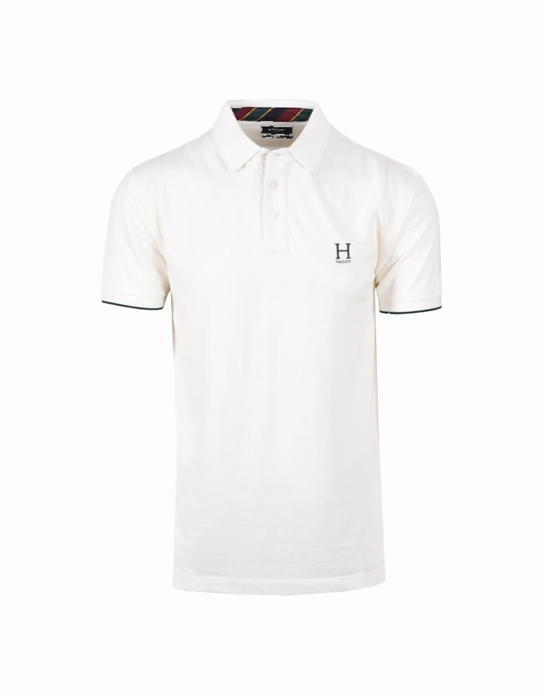 H Logo Polo Winter White