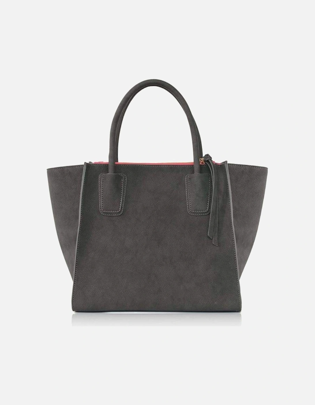 Demi Grey Vegan Winged Tote Bag