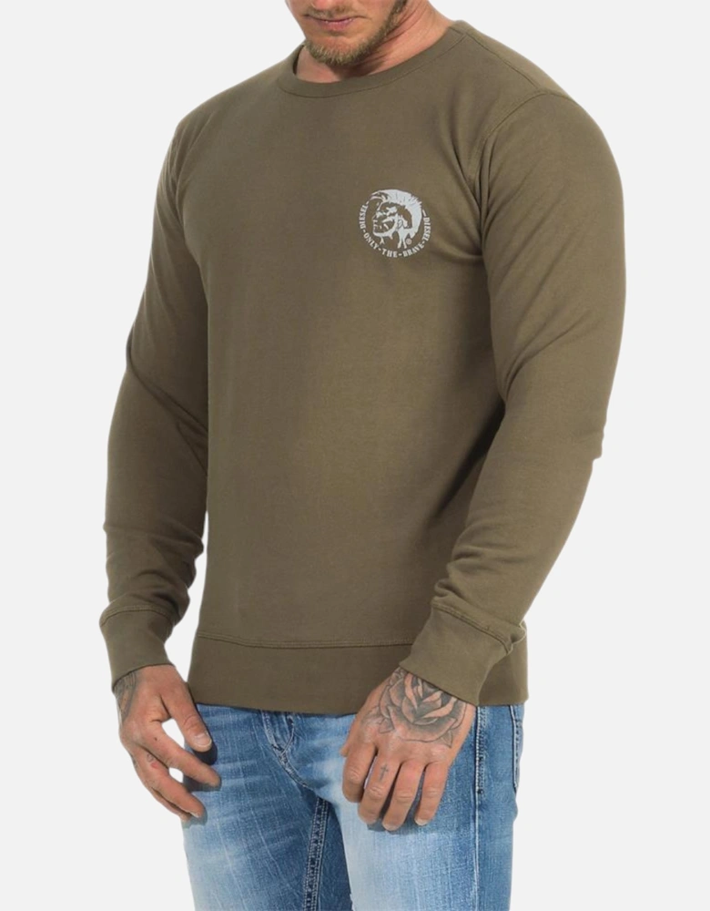 UMLT WILLY Mens Sweatshirt Long Sleeve Pullover Jumper Cotton Lounge Wear