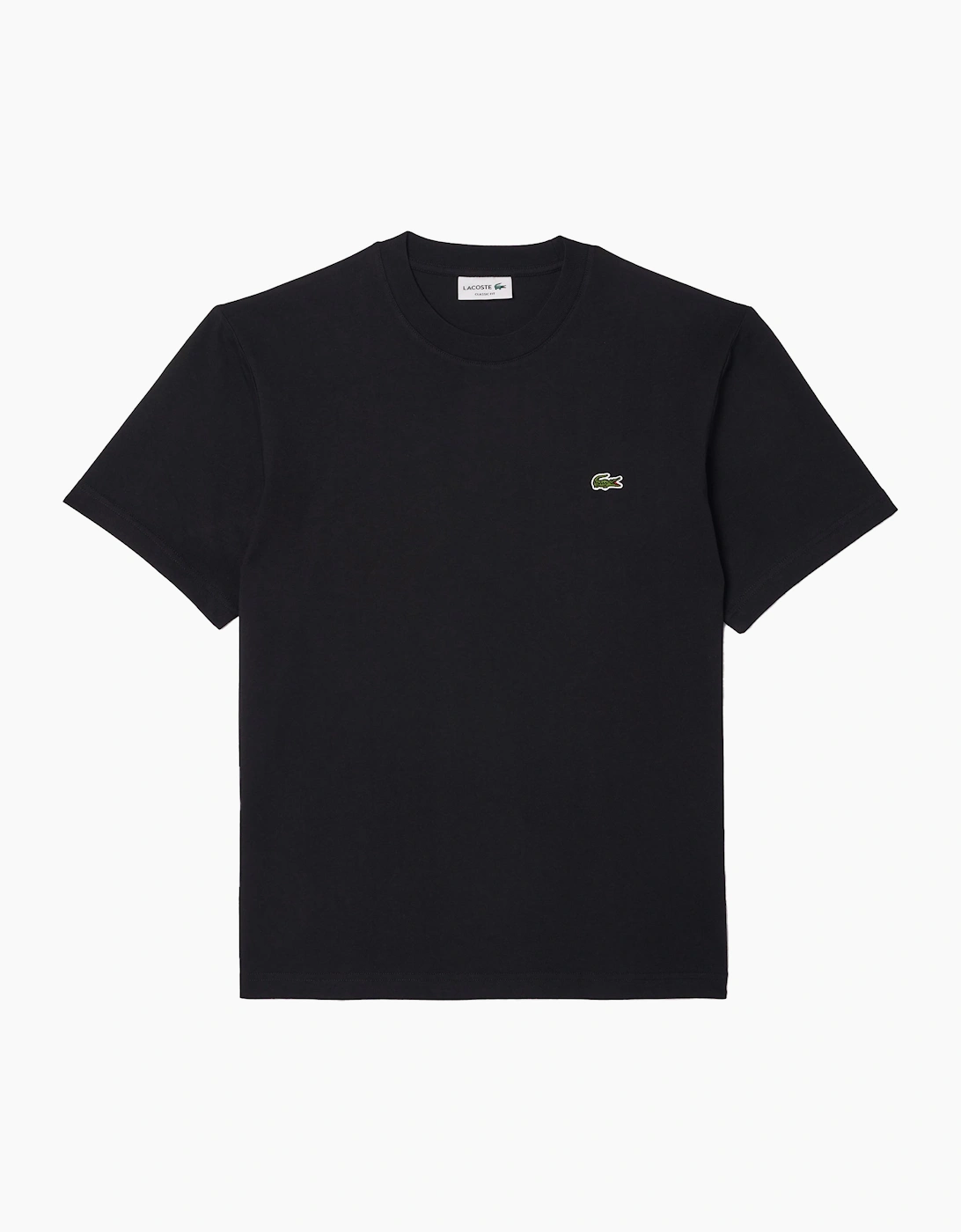 Lacoste Men's Black Th7318 Classic Fit Cotton T-Shirt  44 XX-Large