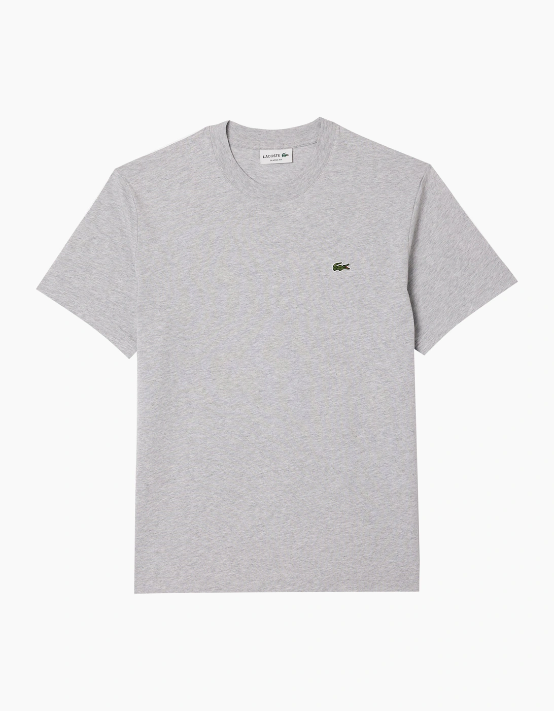 Lacoste Men's Grey Th7318 Classic Fit Cotton T-Shirt  44 XX-Large