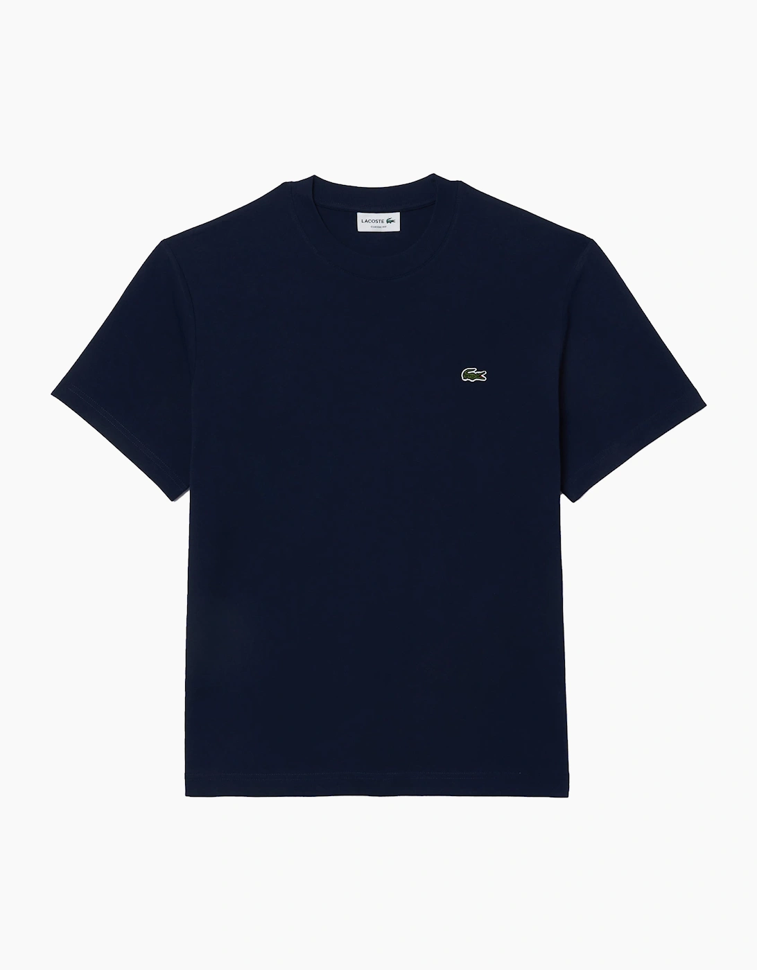 Lacoste Men's Navy Th7318 Classic Fit Cotton T-Shirt  36 Small
