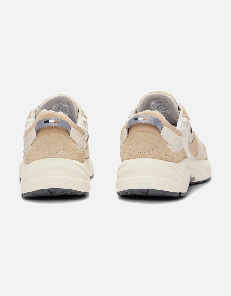 Boss Levitt Runn hsdny Trainers - Beige / Off White