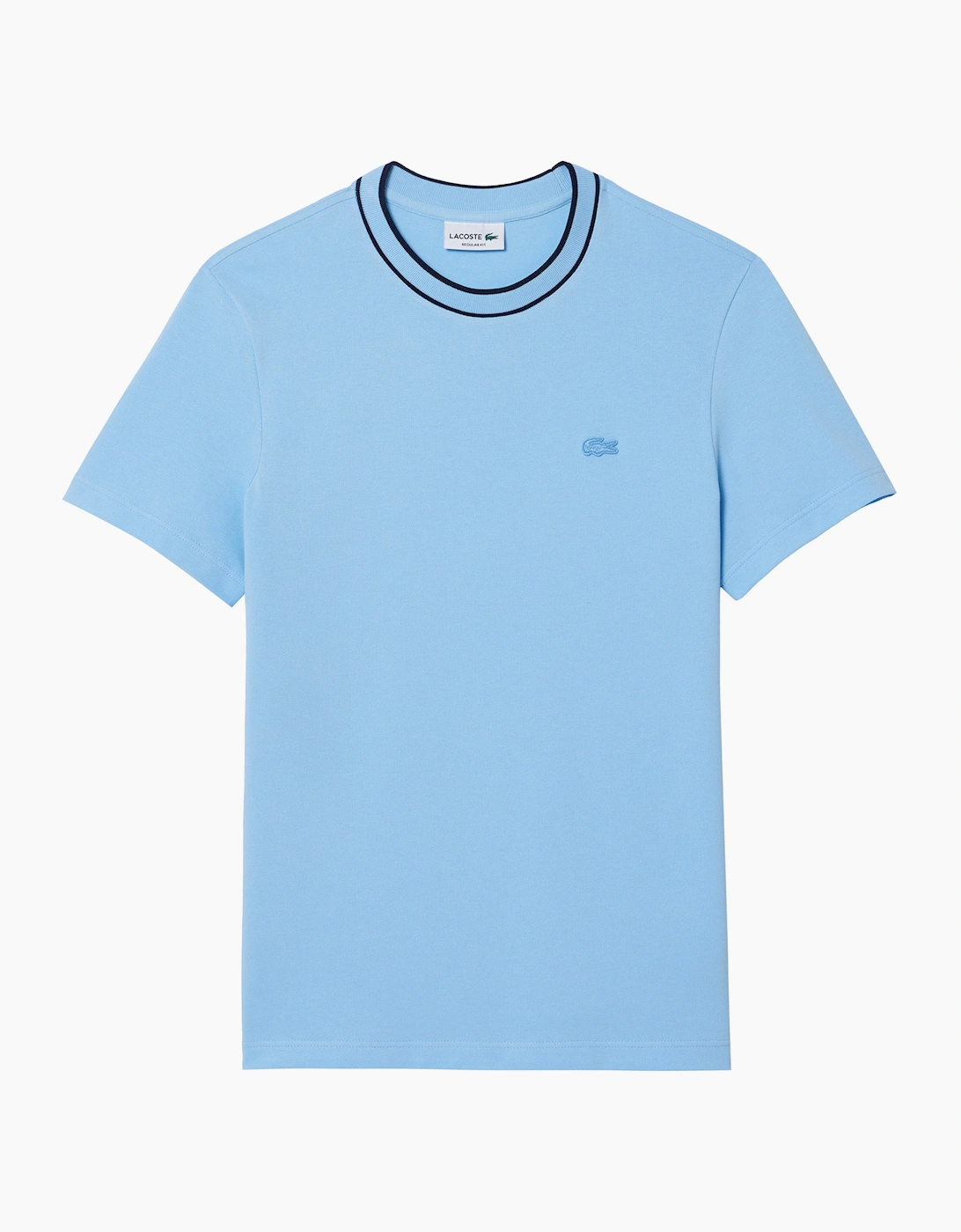 Lacoste Men's Blue Th8174 Paris T-Shirt  44 XX-Large