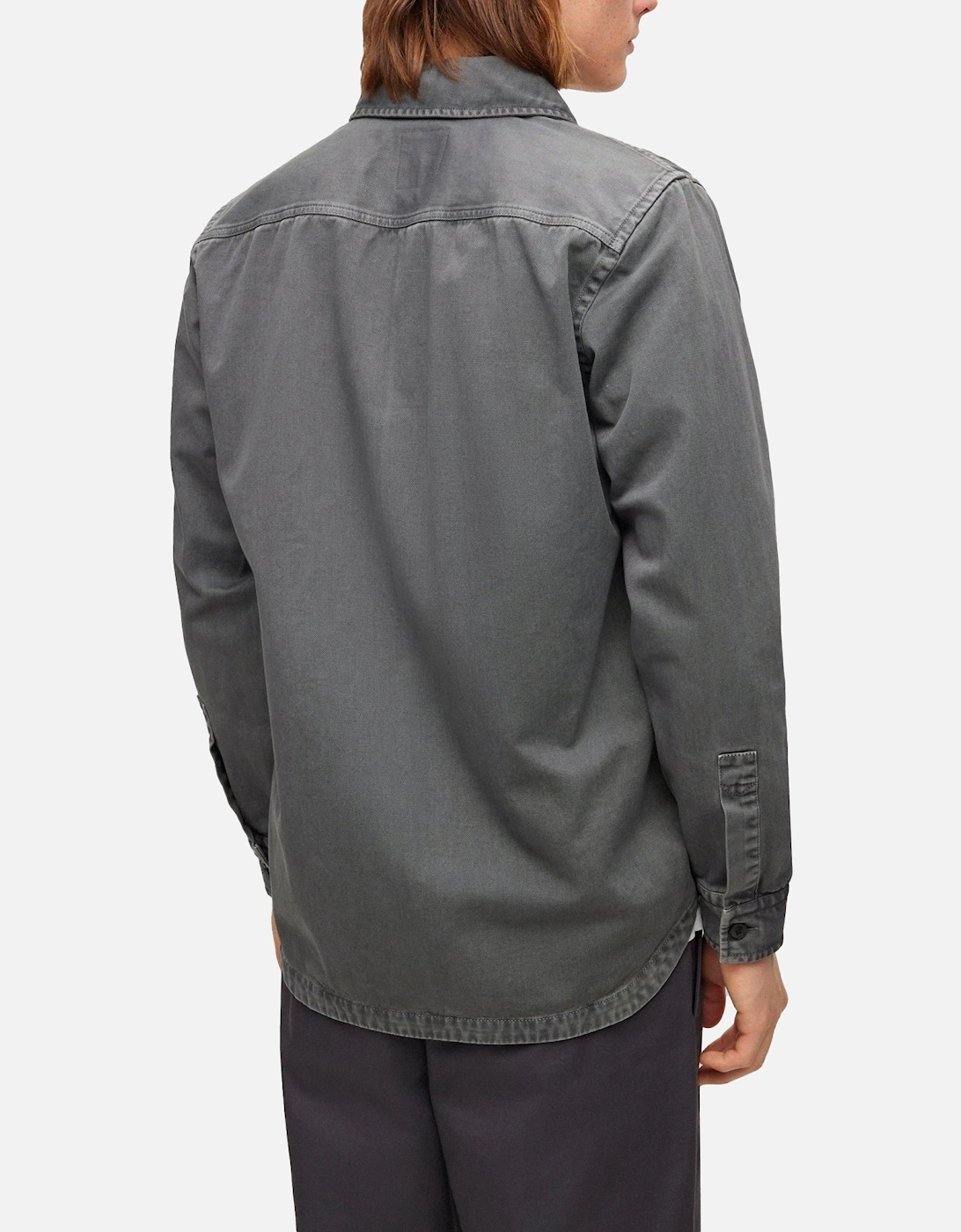 Boss Locky 1 Overshirt - Dark Grey