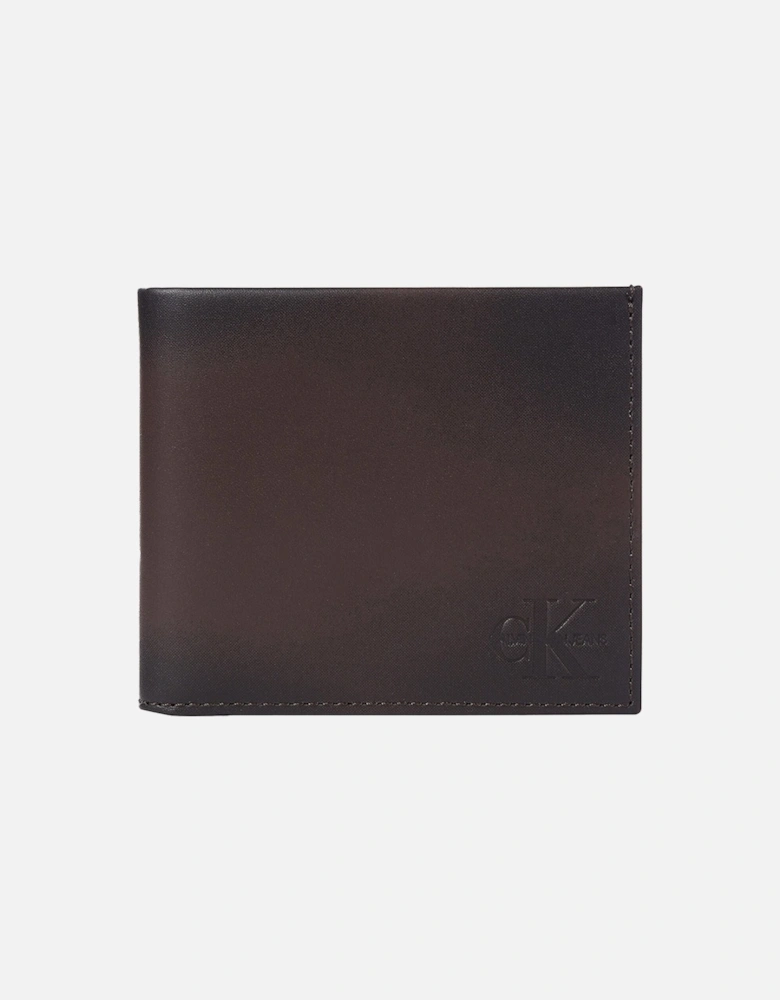 Leather Billfold Wallet - Bitter Brown