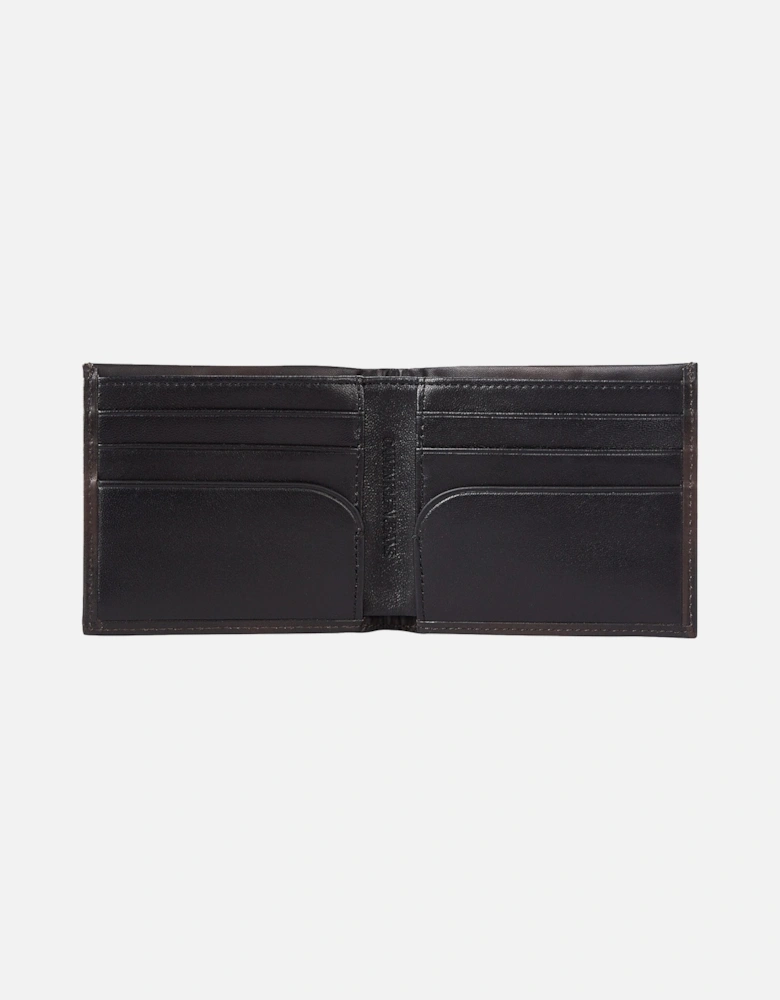 Leather Billfold Wallet - Bitter Brown