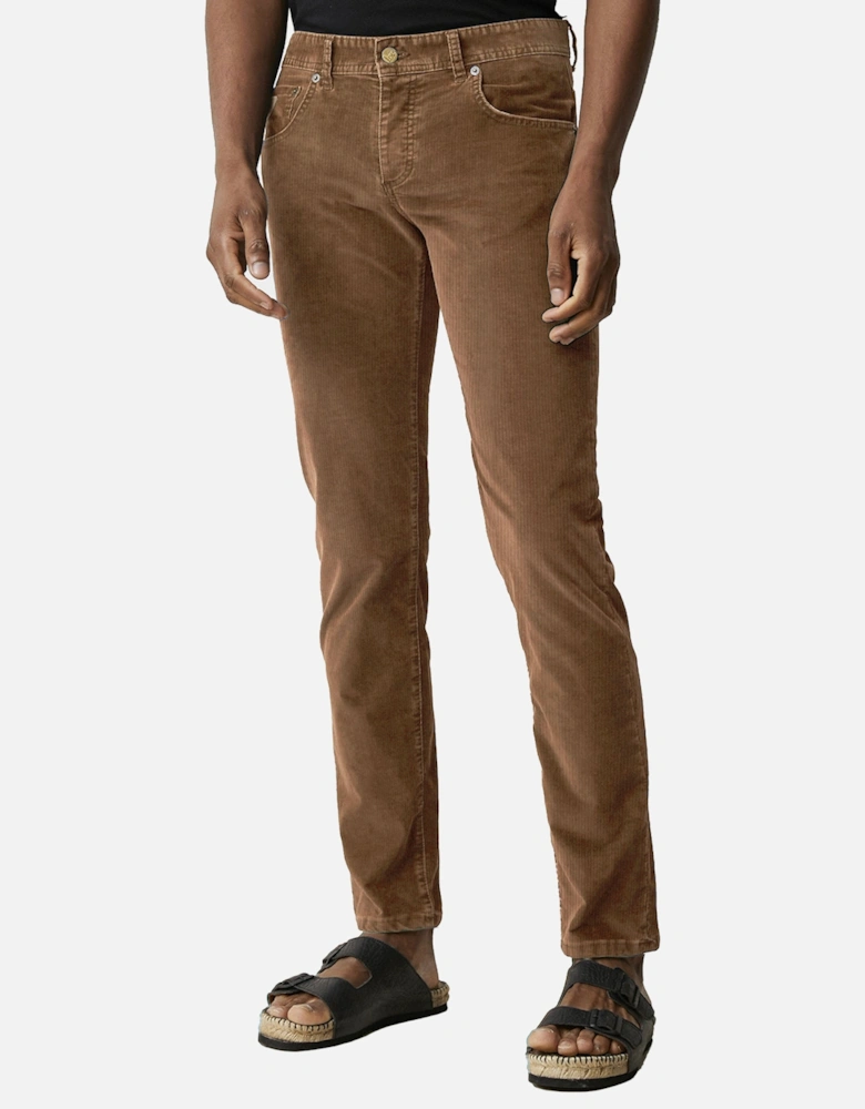 Sierra Needle Cord Trousers - Brown