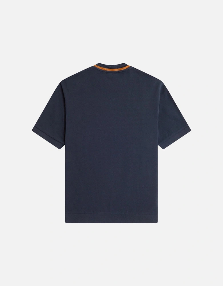 Crew Neck Pique T-Shirt