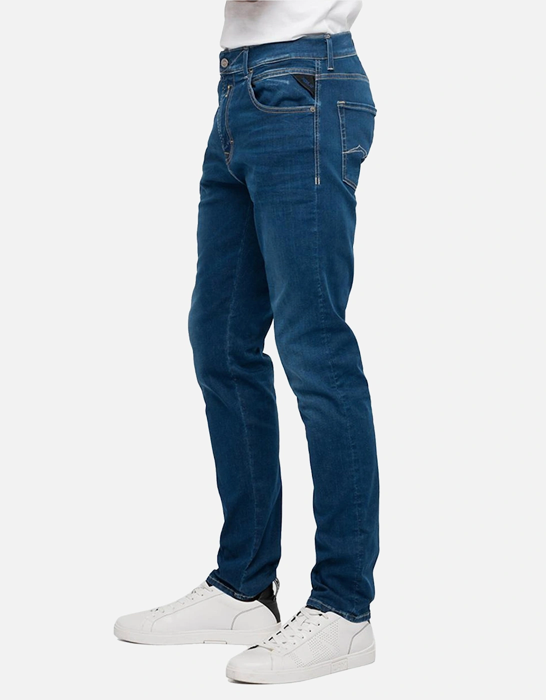 Hyperflex X-Lite Anbass Slim Fit Jeans - Ocean Blue Mid