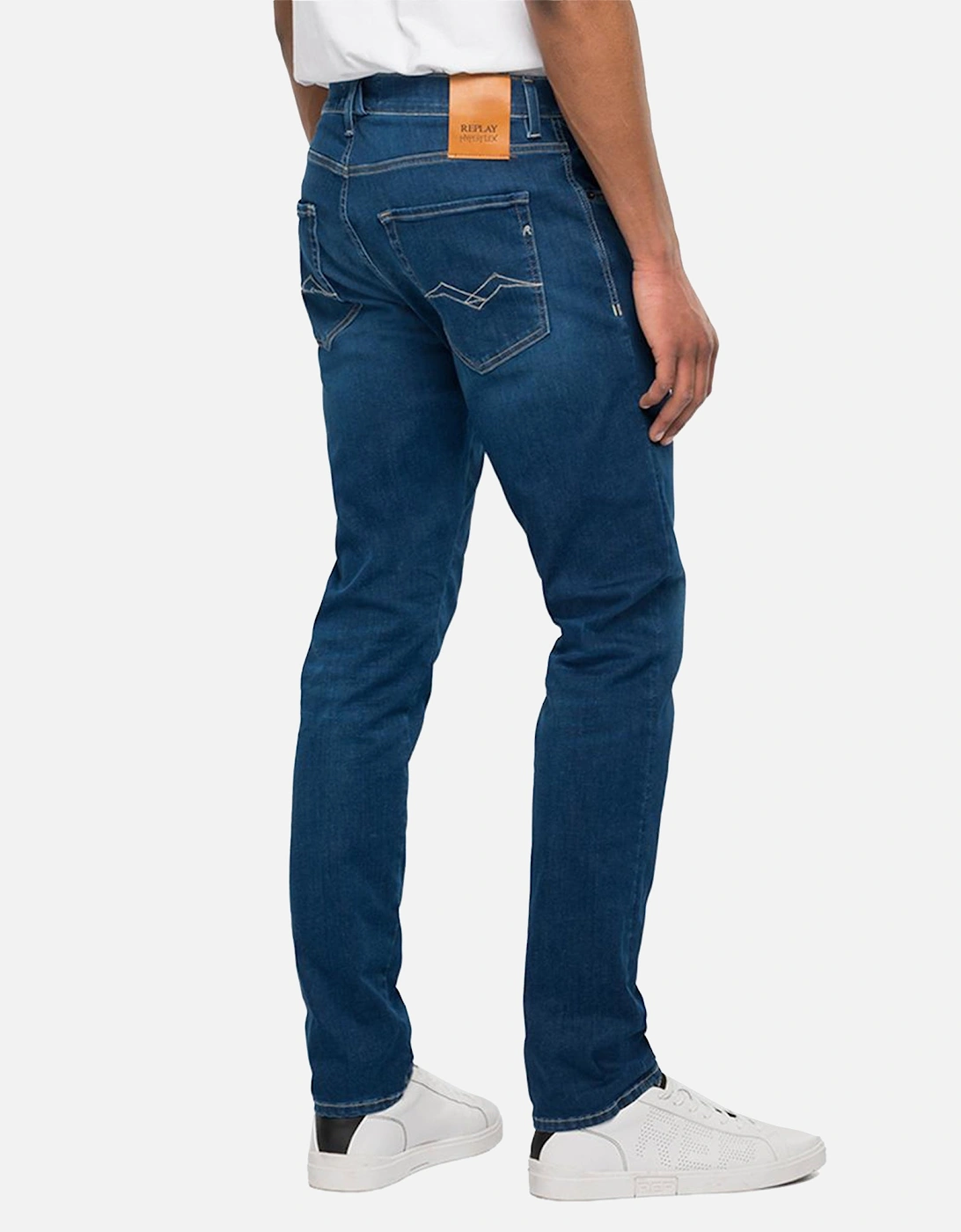 Hyperflex X-Lite Anbass Slim Fit Jeans - Ocean Blue Mid