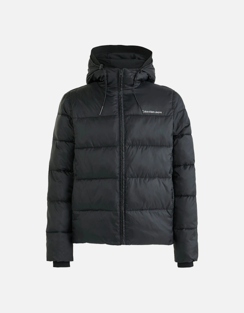 Recycled Polyester Padded Jacket - Black