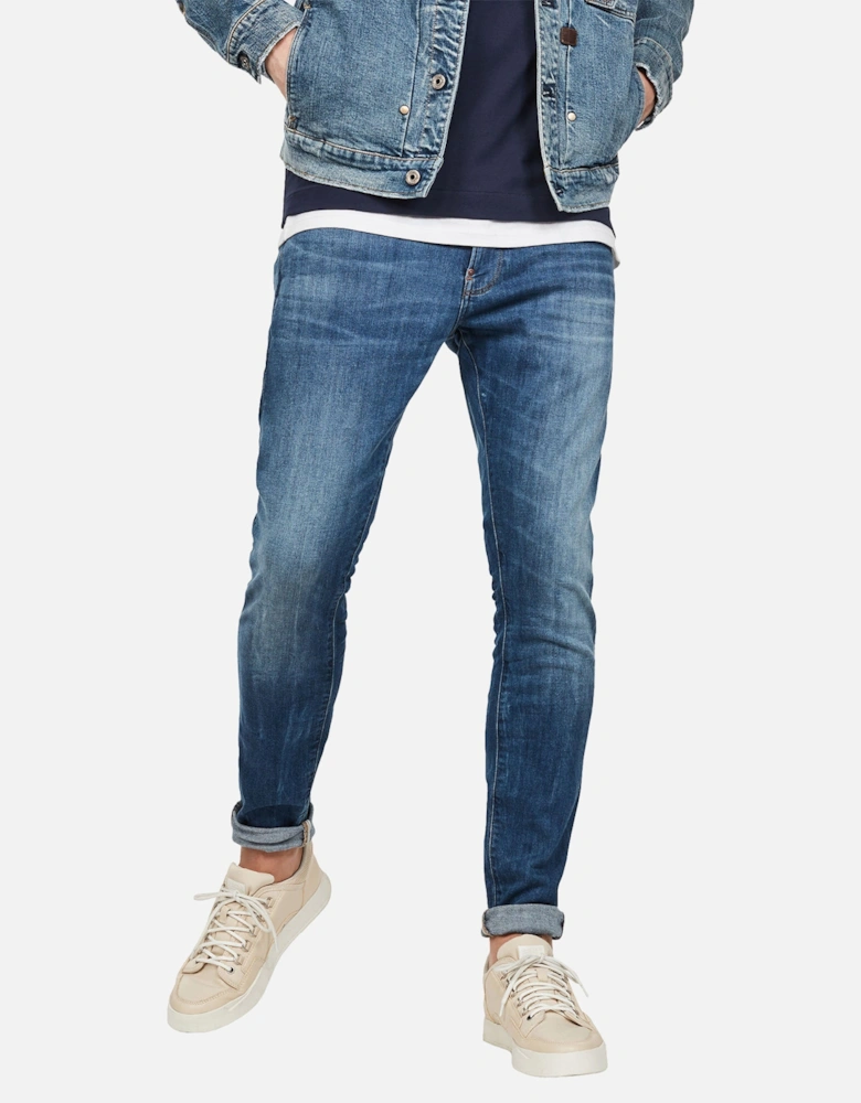 Revend Skinny Jeans - Elto Medium Indigo Aged Superstretch