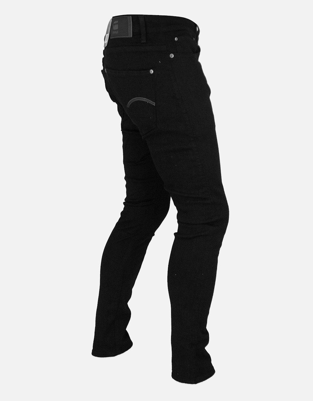 Revend Skinny Jeans - Elto Nero Pitch Black Superstretch