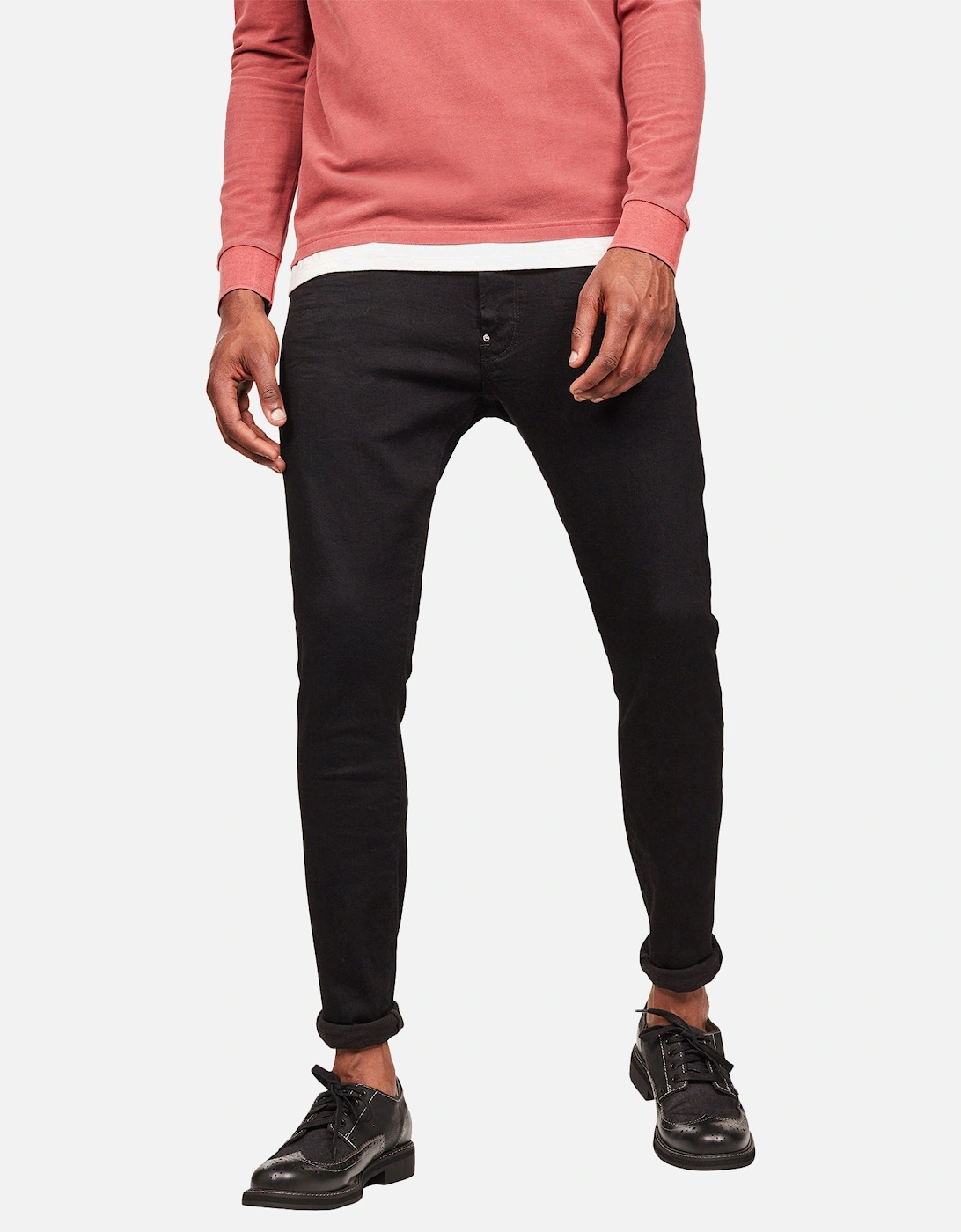 Revend Skinny Jeans - Elto Nero Pitch Black Superstretch