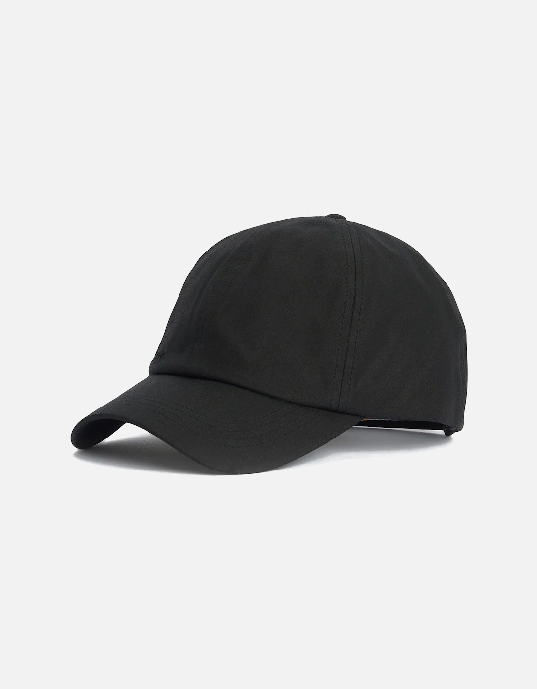 Barbour Men's Black Wax Sports Cap - Size: One Size