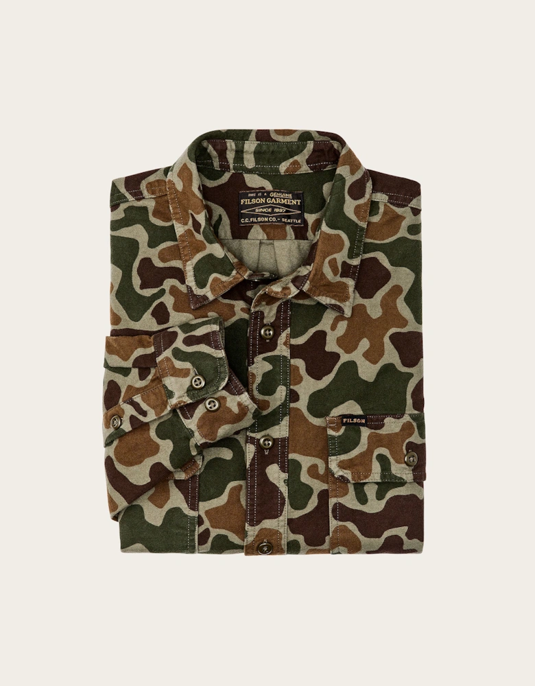 Field Flannel Shirt - Frog Camo