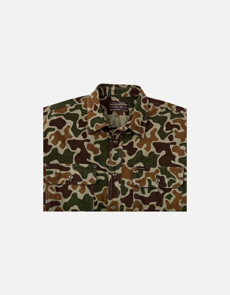 Field Flannel Shirt - Frog Camo