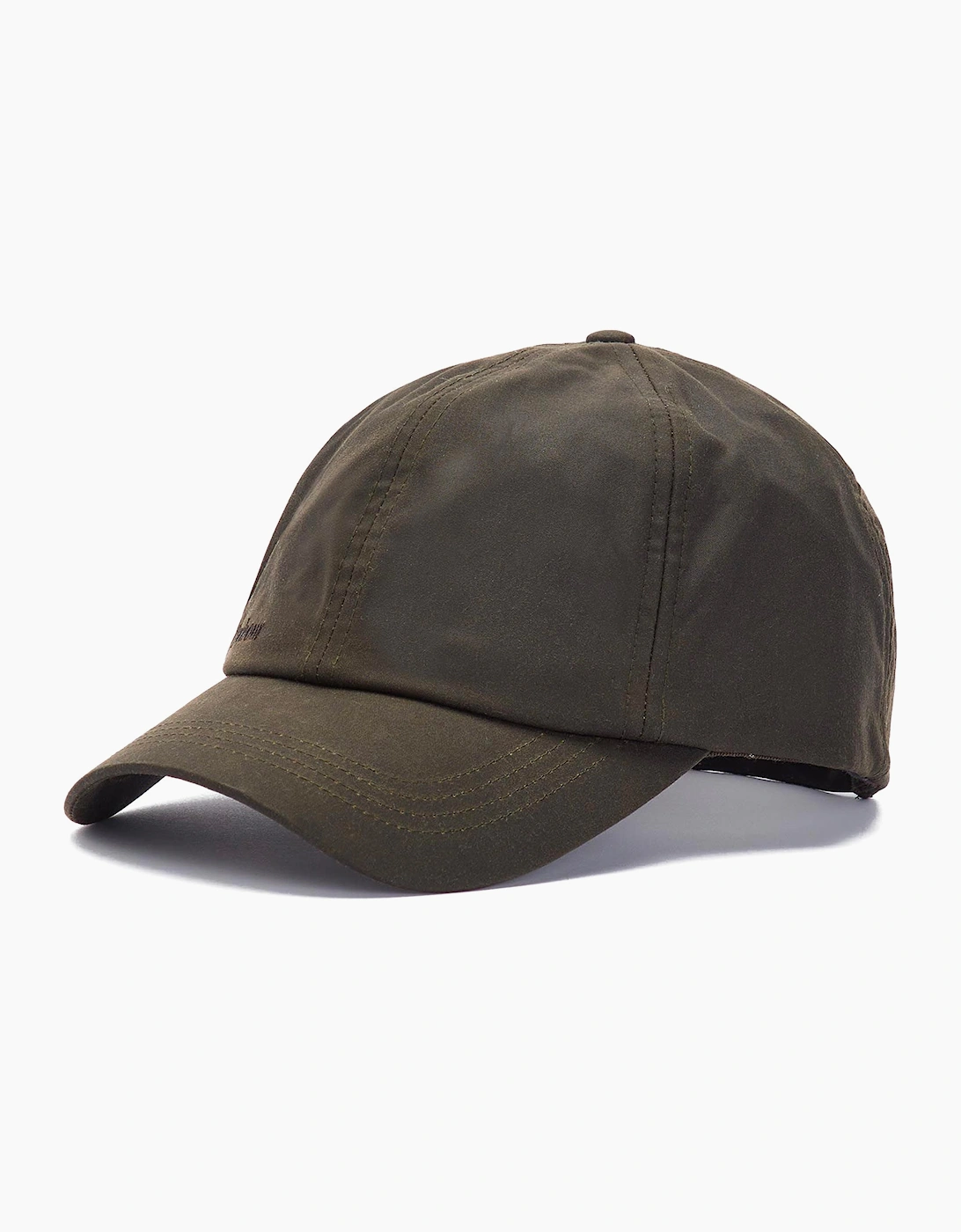 Barbour Men's Tan Wax Sports Cap - Olive - Size: One Size