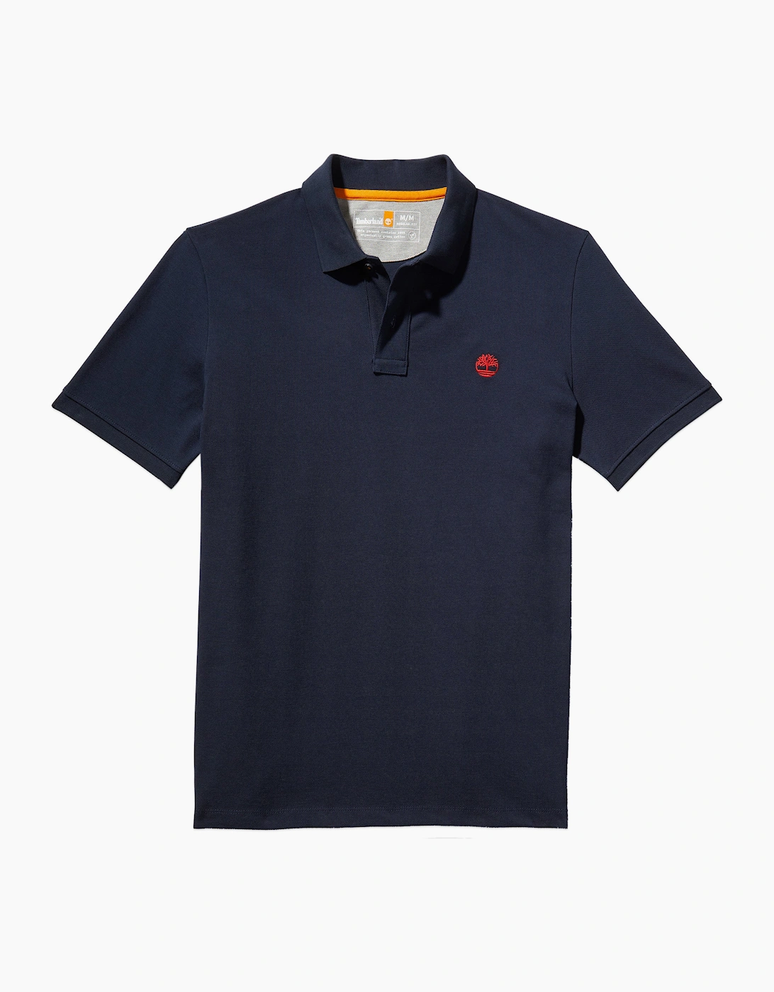 Timberland Men's Navy Millers River Pique Polo - Dark Sapphire  Regular/36 Small