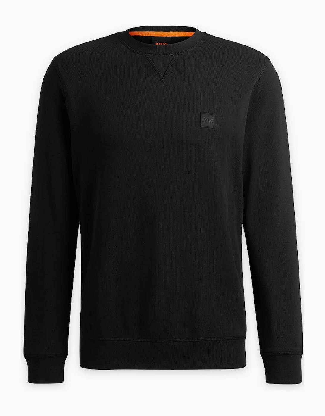 Hugo Boss Men's Black Boss New Westart Crew Sweat - : Regular/40 Large