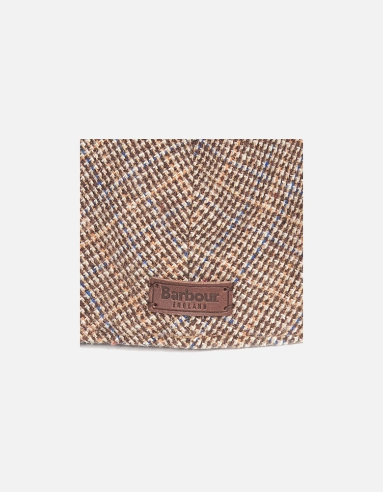 Wilkin Flat Cap - Beige Check