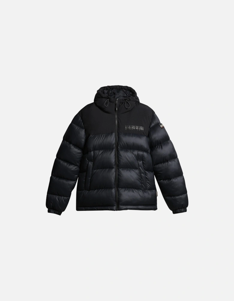 Hornelen Hooded Padded Jacket - Black