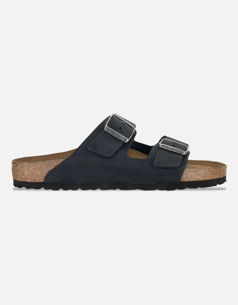 BS Sandals - Black Oiled Leather