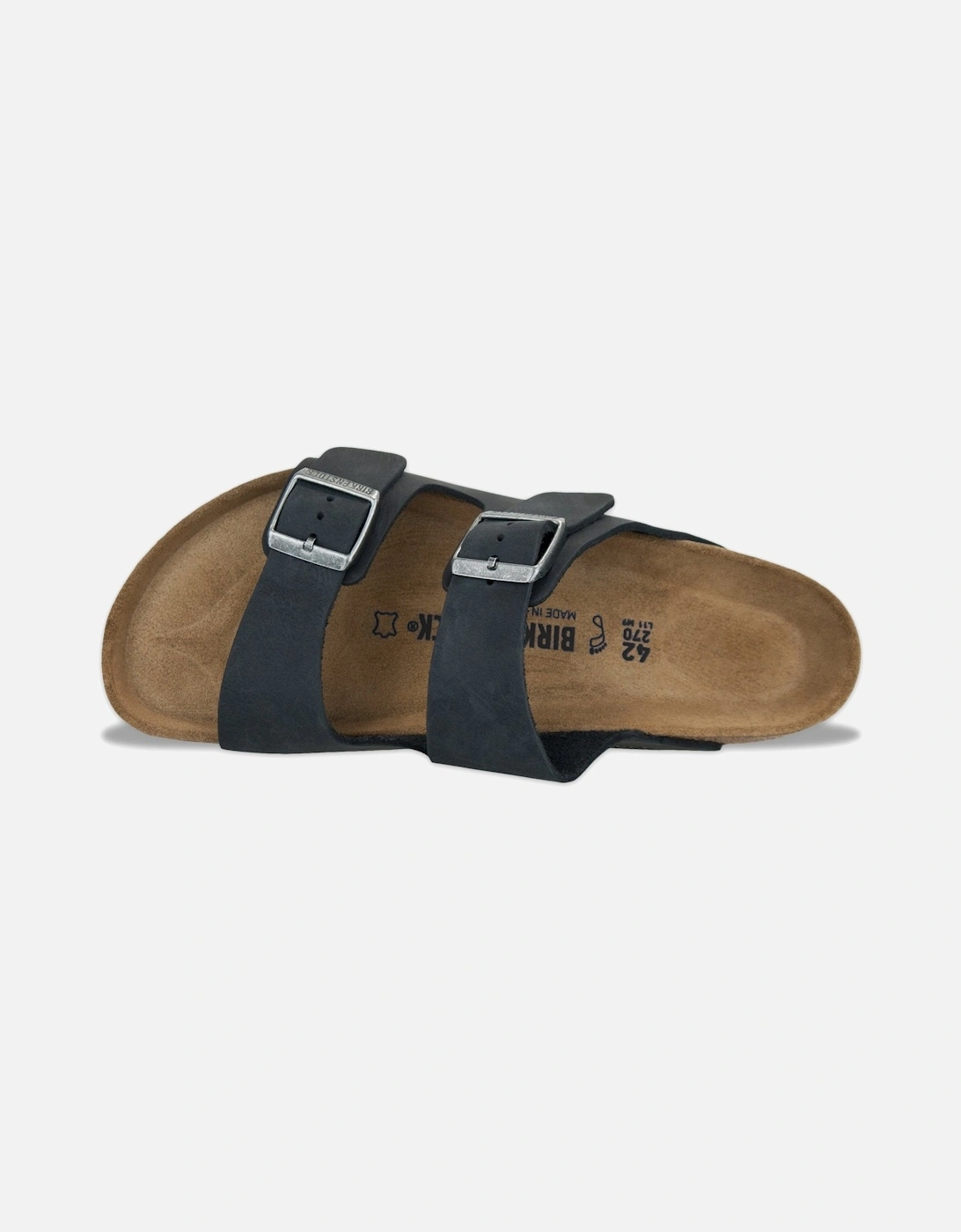 BS Sandals - Black Oiled Leather